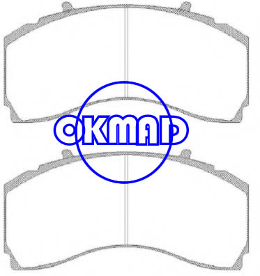 MERCEDES-BENZ ACTROS MP4 Brake pad OEM:0064201420 GDB5111 WVA:29246, FW29246